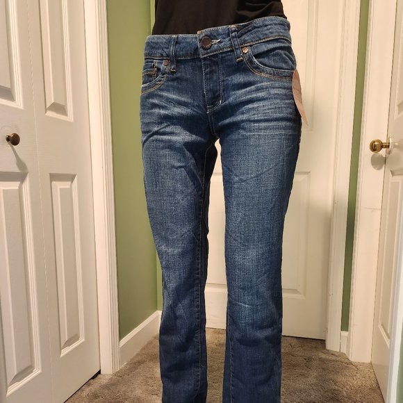 Esprit Dark Denim Pants - Picture 1 of 3
